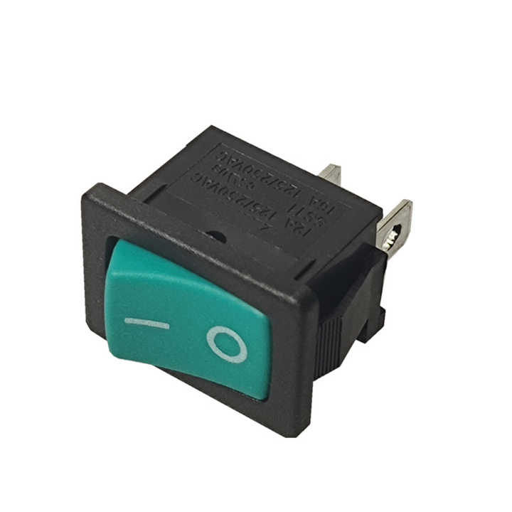Mini Waterproof 6A/21A KCD1 Boat Rocker Switch 2 PIN ON-OFF Push Button ...