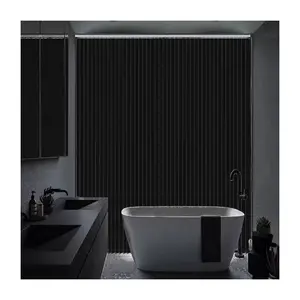 High quality manual 100% blackout vertical sheer blinds waterproof vertical blinds for windows