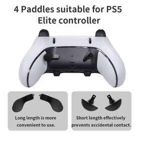 Botones Traseros Metálicos para el Control PS5 Edge Elite, Palancas Metálicas, Repuestos de Gatillos para el Control <span class=keywords><strong>DualSense</strong></span> - Product Image 3