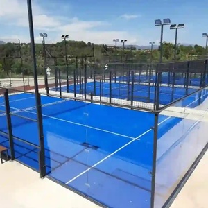 Pista de Pádel Panorámica de 10*20m, Acero Galvanizado, para Interior y Exterior, con Raquetas y Pelota Gratis, Superventas 2026 - Product Image 5