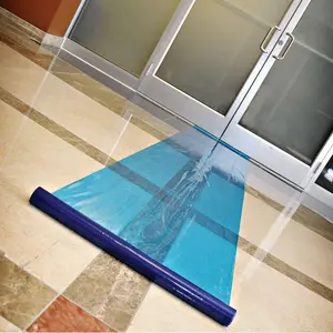 PE Surface Blue Max 3m selbst klebende Teppichboden schutz folie