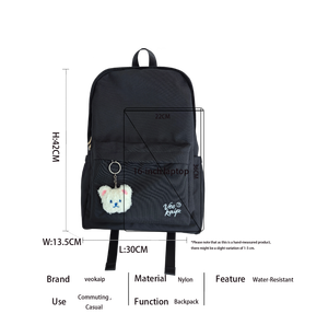 Preppy Phong Cách Giản Dị Vai Ba Lô Cho Junior Học Sinh Trung Học Phụ Nữ Thời Trang Giải Trí Túi Xách Phụ Nữ Túi - Product Image 6