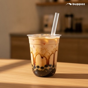 Perles de tapioca au sucre noir instantanées prêtes à consommer, boba moelleuses pour bubble tea et milk tea - Product Image 3