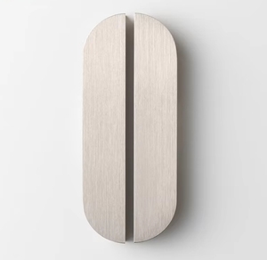 มือจับประตูเฟอร์นิเจอร์รูปใบต้นสาลิกซ์แบบกำหนดเอง  แบบหล่อขึ้นรูปสีทองสำหรับตู้-วัสดุอะลูมิเนียมผสมสังกะสีที่ทนทาน - Product Image 3