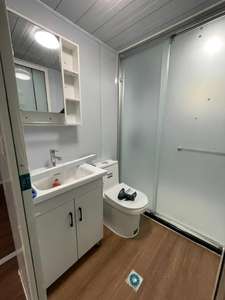 จัดส่ง20FT บ้านพับได้แบบขยายได้สร้างไว้ล่วงหน้า2ห้องนอน40กรอบท้าย40x16ft ภาชนะเก็บรักษาความร้อน - Product Image 3