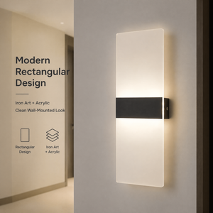 Applique Murale LED Moderne en Acrylique pour Intérieur, Décorative, Fixation Murale, Maison, Hôtel, Chambre, Salon, Couloir, 3000K 6000K - Product Image 2