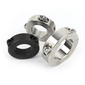 Colliers <span class=keywords><strong>de</strong></span> <span class=keywords><strong>serrage</strong></span> à double fente en acier, acier inoxydable et aluminium 1/4 3/8, <span class=keywords><strong>collier</strong></span> <span class=keywords><strong>de</strong></span> <span class=keywords><strong>serrage</strong></span> d'arbre à double fente, <span class=keywords><strong>collier</strong></span> <span class=keywords><strong>de</strong></span> <span class=keywords><strong>serrage</strong></span> d'arbre en acier inoxydable 2 pièces - Product Image 2