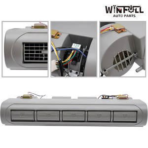 Evaporador de Aire Acondicionado Universal de Doble Eje con 5 Persianas y Manguera de Drenaje para Camiones, Autobuses, Autocaravanas y Autobuses Escolares - Product Image 2