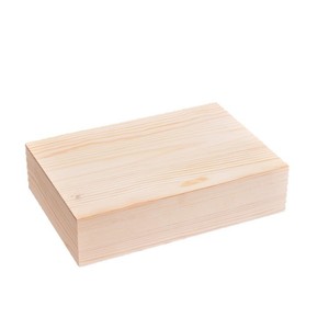 Wooden Desktop Storage Box With Lid 4 Tier Stackable Jewelry Organizer For Home Office Use - Product Image 3