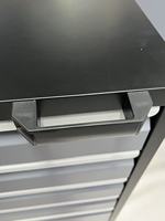 Chariot à outils roulant à 5 tiroirs, grande capacité, armoire à outils mobile en métal, glissières à roulement à billes lisses, personnalisable OEM pour garage