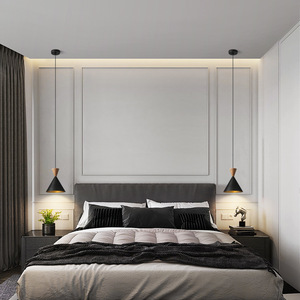 2024 New All-Copper Walnut Wood Bar Counter Pendant <b>Light</b> Minimalist Modern Master Bedroom Bedside <b>Chandeliers</b> Pendant <b>Lights</b> - Product Image 4