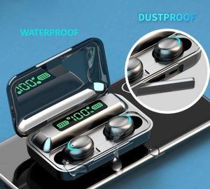 Audífonos Intrauditivos Inalámbricos F9-5 TWS 5.0 IPX6 Resistentes al Agua con Indicador LED de Batería, Control Táctil, Sonido de Alta Fidelidad, Chipset JL, Carga Tipo C - Product Image 4
