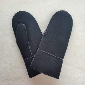 <span class=keywords><strong>Gants</strong></span> en cuir de mouton double face chauds pour l'<span class=keywords><strong>hiver</strong></span> pour hommes et femmes <span class=keywords><strong>Bering</strong></span> pour un usage quotidien - Product Image 4