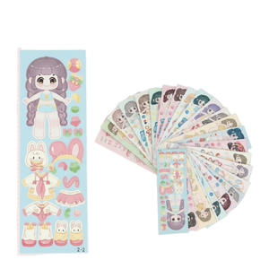 Printing of cute vinyl <b>stickers</b>: waterproof, glossy, custom die-cut <b>stickers</b>; children’s <b>stickers</b>; bed sheets; gift boxes - Product Image 1