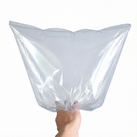 Sac alimentaire transparent en LDPE 18 x 24 pouces, fin, souple, pour emballage de barbe à papa