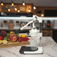 Extracteur de jus manuel commercial en acier inoxydable XH, modèle 001, pour la restauration et les boissons, facile à utiliser pour le vin