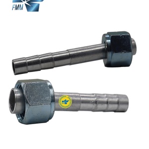 Conector de Manguera FMMTH0036 de 5/8 # Conector de Manguera Recta para Refrigerante de Aire Acondicionado de Automóvil, 10 R134a, 180 Grados, con Anillo de Sellado de Espiga de 15.5mm, M22x1.5 - Product Image 1