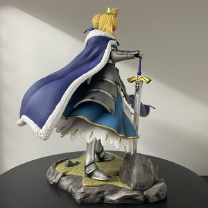 Figurine de 20 cm, dérivé populaire de l'animation de jeu Fate <span class=keywords><strong>Stay</strong></span> <span class=keywords><strong>Night</strong></span>, Saber, modèle en PVC, figurine d'<span class=keywords><strong>anime</strong></span>, statue d'<span class=keywords><strong>anime</strong></span>, jouet, poupée - Product Image 5
