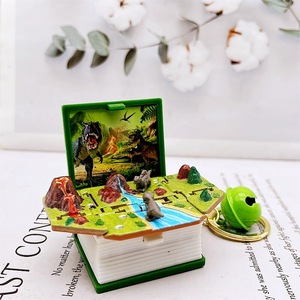 Llavero <span class=keywords><strong>de</strong></span> libro 3D al por mayor, juguete plegable <span class=keywords><strong>de</strong></span> plástico, divertido llavero <span class=keywords><strong>de</strong></span> juguete, mini llaveros <span class=keywords><strong>de</strong></span> mochila, llavero <span class=keywords><strong>de</strong></span> libro emergente para niños - Product Image 4