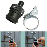 Adaptateur universel pour robinet d'eau, raccord de tuyau en plastique, tuyau d'irrigation, jardin, adaptateur de robinet