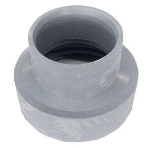 Réduction de silicone D. 50-D. 40 pour les raccords de tuyau d'aspiration de cheminée de poêle à granulés - Product Image 1