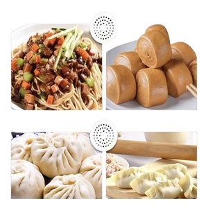เครื่องรีดแป้งสเตนเลสแบบตั้งโต๊ะ พร้อมลูกกลิ้งสำหรับพิซซ่าและเครื่องนวดแป้ง พร้อมชิ้นส่วนเครื่องยนต์หลัก - Product Image 2