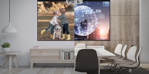 Projecteur d'ordinateur domestique O.pptoma HD15 d'entrée de gamme 3D 1080P DLP compatible 4K, HIFI STEREO, prêt pour Internet, <span class=keywords><strong>3600</strong></span> lumens, contraste 25000:1 - Product Image 6