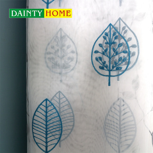 Nhà Máy Mới Thiết Kế Bán Buôn Rèm Cửa Sổ Thanh Lịch Sheer Thêu Vải Tuyn Đã Sẵn Sàng Làm Rèm Cho Trang Trí Nội Thất - Product Image 6