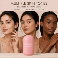 Fond de Teint Liquide Mat Personnalisé Vegan Couvrance Totale 20 Couleurs Haute Qualité Marque Privée OEM Usine