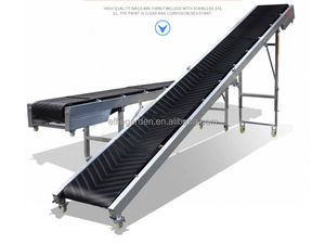 حزام صغير من المطاط على شكل v cleat مخصص ، حزام ناقل ناقل مائل ، قادوس ، للتربة والصخور الصغيرة - Product Image 2