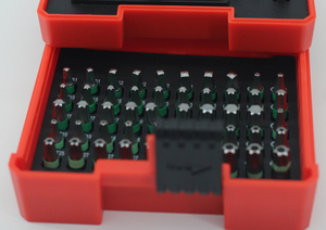 102 mảnh tự làm lớp tuốc nơ vít điện bit thiết lập nhựa xử lý ngăn kéo phong cách dụng cụ cầm tay <span class=keywords><strong>Kit</strong></span> với ổ cắm Bộ hộp gói - Product Image 5