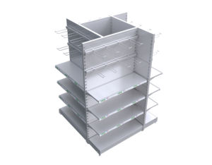 Nuevo Exhibidor Giratorio de Metal para Supermercados, Estante de Exhibición Multifacético para Regalos Pequeños y Souvenirs en Tiendas Minoristas - Product Image 1