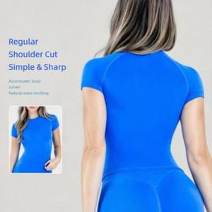 New Hot Sale Women's Fitness Running <b>Jumpsuit</b> Backless Fitness Bodysuit Hip-Lifting Yoga <b>Jumpsuit</b> Women's Bodysuit Gym Bodysuit - Product Image 3