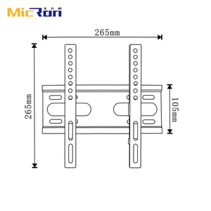 Suporte tilt de montagem de <span class=keywords><strong>tv</strong></span>, 14 a 32 polegadas, 30 graus, ângulos, alcance máximo de soldagem de 55 lbs, suporte de led - Product Image 6