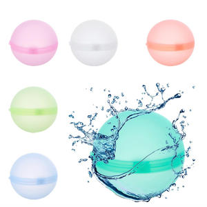 Жаркое лето, весело, быстро наполняемые, Сжимаемый силиконовый водяной шар, водяные шары, шары для детского боя на воде, идеально оформлены! - Product Image 2