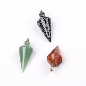 Кристаллический маятник Dowsing 7 Чакр Рейки Исцеление драгоценный камень очки ОРГОН Подвеска для гадания медитация Wicca - Product Image 5