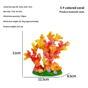 Hars Koraal Rif <span class=keywords><strong>Aquarium</strong></span> <span class=keywords><strong>Aquarium</strong></span> <span class=keywords><strong>Aquarium</strong></span> <span class=keywords><strong>Aquarium</strong></span> Decoratie Ornamenten Kleurrijke Boxed Marine Tank Landscaping Ijzeren Takken - Product Image 2