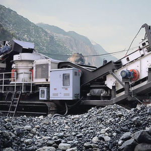 Estación de Trituración Móvil sobre Orugas de 250tph de Venta Caliente, Trituradora de Cono Móvil Tipo Oruga para Minería con Motor y Componentes Centrales PLC - Product Image 1