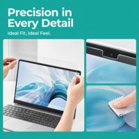 Film de protection d'écran pour ordinateur portable 13,3 pouces 16:9 HD transparent en PET, haute transparence, installation facile, compatible HP Dell Lenovo - Offre Spéciale