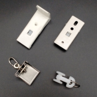 Vente chaude Rail de rideau en aluminium carré de haute qualité F011 pour tringles à rideaux, rails et accessoires