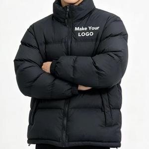 Giacca Invernale da Uomo The Jacket For North City in Pelle di Vacchetta Lucida, Stile Hip Hop e Skateboard, Cappotto Corto Imbottito con Cappuccio, Tendenza Liscia e Brillante - Product Image 6