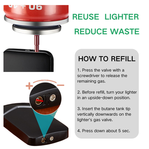 Briquet à gaz coupe-vent DEBANG avec impression de logo personnalisé, coffret cadeau d'affaires, alliage de zinc, design moderne pour fumer des cigarettes - Product Image 5