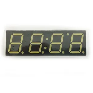 Benutzer definierte transparente Uhr 7 Segment 4 digitale LCD-TN-Anzeige