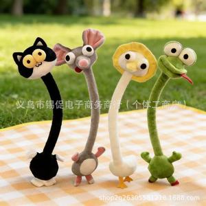 Muñeco de Peluche con Cuello Largo de los 12 Signos del Zodiaco Chino, Lindo y Divertido Colgante, Juguete para Niños, Regalo de Cumpleaños, Relleno de Algodón PP, 5-7 Años - Product Image 2