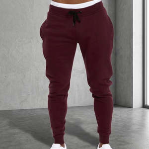 Pantalones Deportivos de Lona Ligera para Hombre, Corte Regular, Mezcla de Poliéster/Algodón, Lavados, Estilo Jogger, Alta Calidad, Casuales - Product Image 3