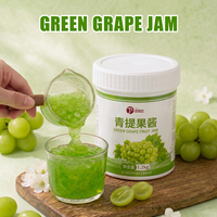 Groene Druiven Muscat Jam Puree Zadenloos Fruit voor Jasmijnthee Koud Gebrouwen Fruitkoffie Groothandel Bulk OEM Halal
