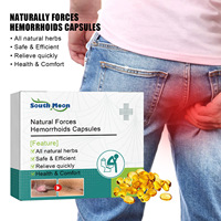South Moon 7 capsules/boîte – Traitement naturel à base de plantes pour hémorroïdes, plaies anales, douleurs, prolapsus et prurit – Capsules puissantes pour hémorroïdes
