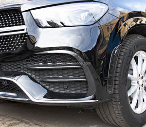 Ailettes de séparation latérale de pare-chocs avant pour <span class=keywords><strong>Mercedes</strong></span> Benz GLE Class W167 GLE350 450 GLE53 AMG Sport SUV 2020 matériau ABS - Product Image 5