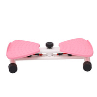 Disco giratorio para cintura con bandas de resistencia, masajeador de pies silencioso para moldear el cuerpo y masaje de acupresión para fitness en casa