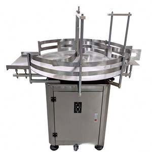 Machine d'orientation de bouteilles ronde entièrement automatique pour bouteilles en verre/plastique, type plateau tournant avec fonction de collecte des bouteilles - Product Image 5